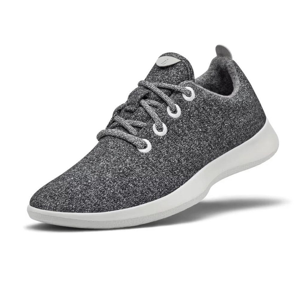 Allbirds Womens Wool Runners in Natural Grey (Light Grey Sole)